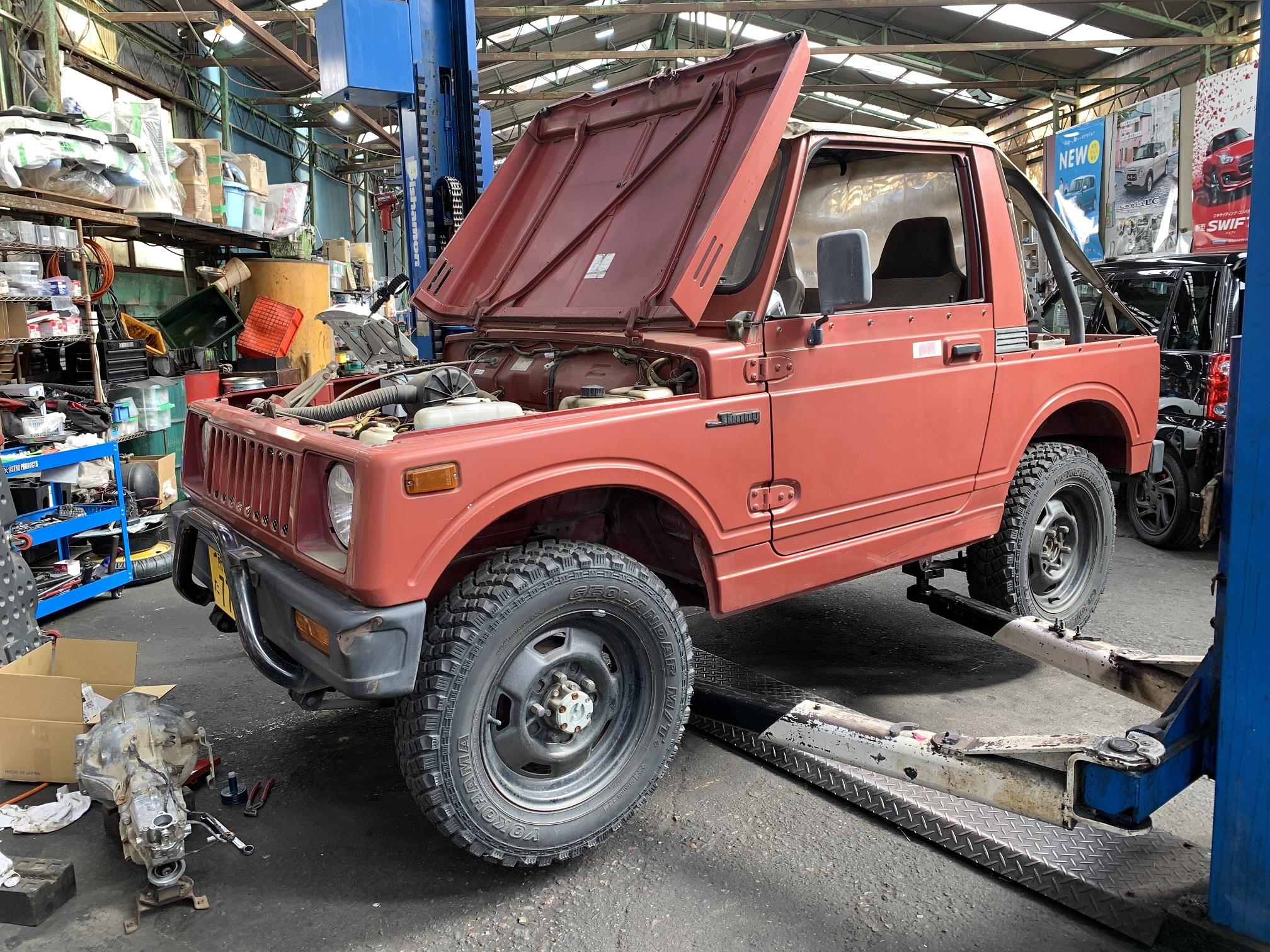レトロな車もお任せください。
